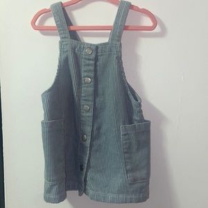 Adorable corduroy dress.
